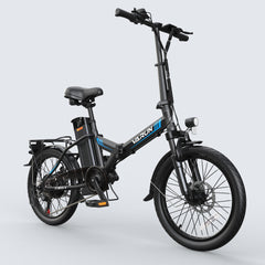 VARUN C20 Blaze | Foldable Electric City Bike-Black