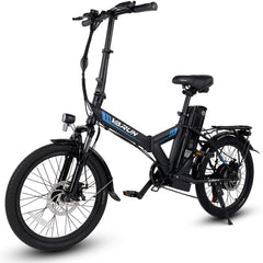 VARUN C20 Blaze | Foldable Electric City Bike-Black