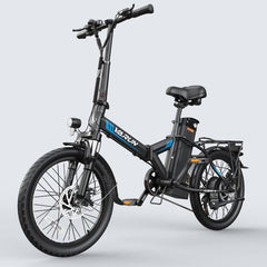 VARUN C20 Blaze | Foldable Electric City Bike-Black