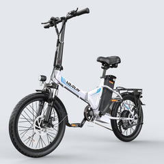 VARUN C20 Blaze | Foldable Electric City Bike-White